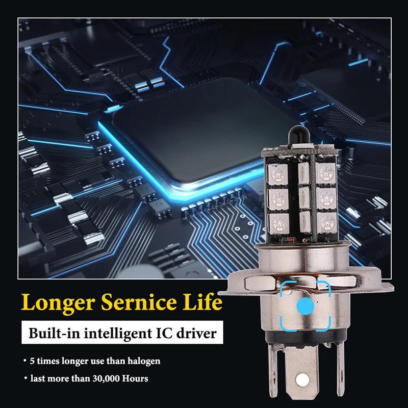 2pcs 881 LED RGB 5050 Chip 880 - огляд і ціна Sos Light Strobe