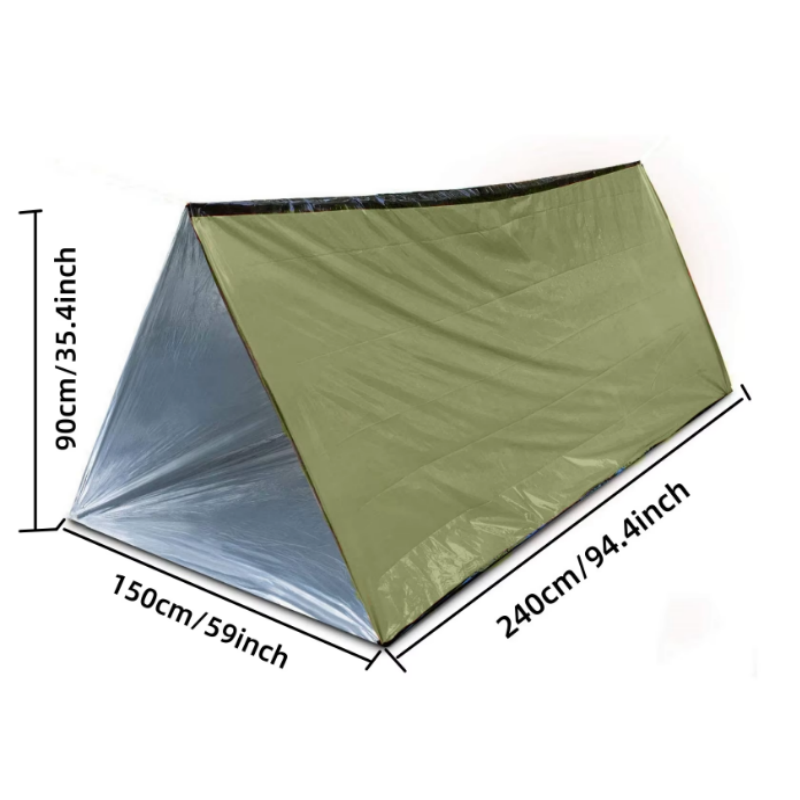Waterproof Reusable 2 Person M - огляд і ціна Emergency Mylar Tent