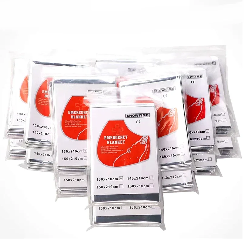 160*210cm 3 PCS Emergency Myra - огляд і ціна Survival Blanket Reflective