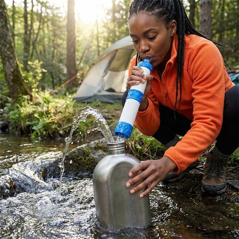 Mini Mini Water Filter Straw P - огляд і ціна Water Purification Straw