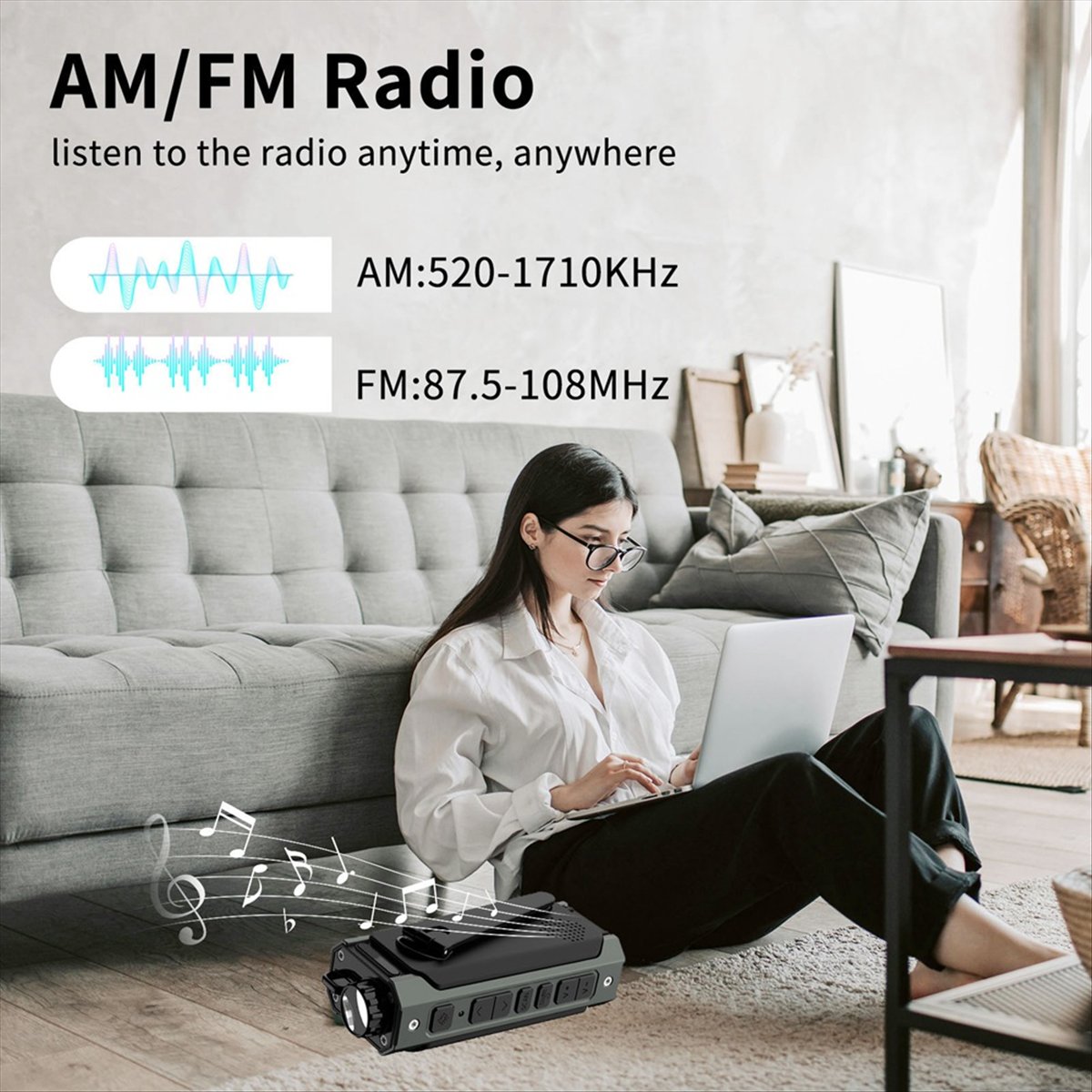A26Z Portable Solar Radio, Eme - огляд і ціна Solar Emergency Charger