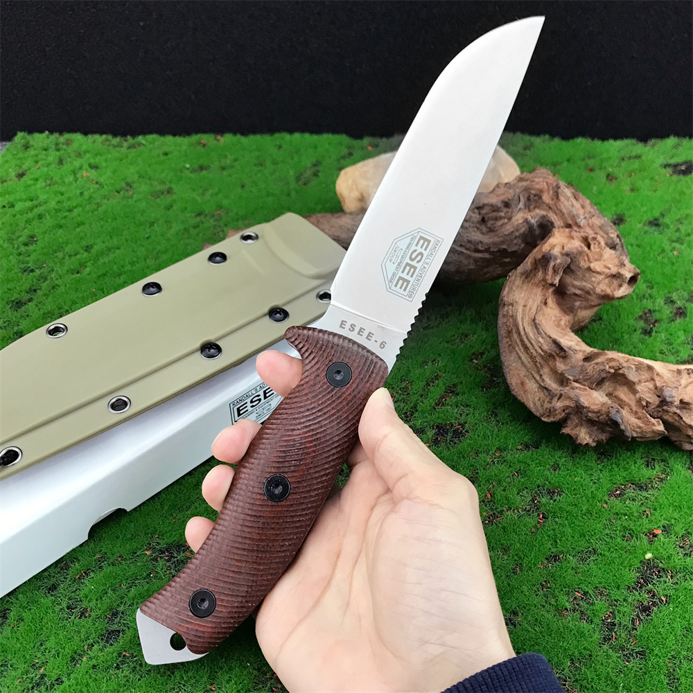 New Specific ESEE-6 Fixed Blad - огляд і ціна Bushcraft Knife Fixed