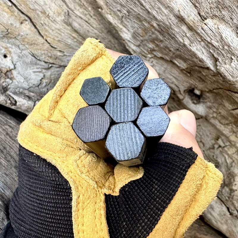 Hand Woven Rope Hexagonal Flin - огляд і ціна Fire Starting Kit