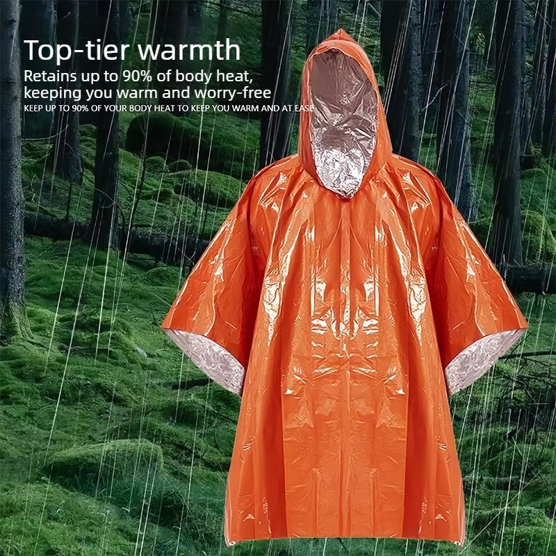 1-10PCS Compact Thermal Emerge - огляд і ціна Survival Blanket Reflective
