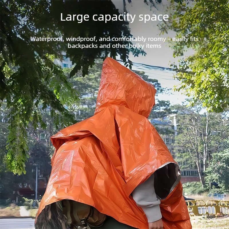 1-10PCS Compact Thermal Emerge - огляд і ціна Survival Blanket Reflective