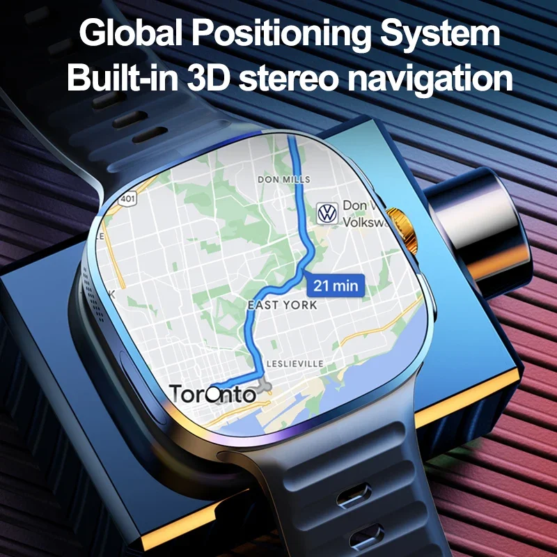 4G/5G Smartwatch 2.4 inch 720* - огляд і ціна Compass Lensatic