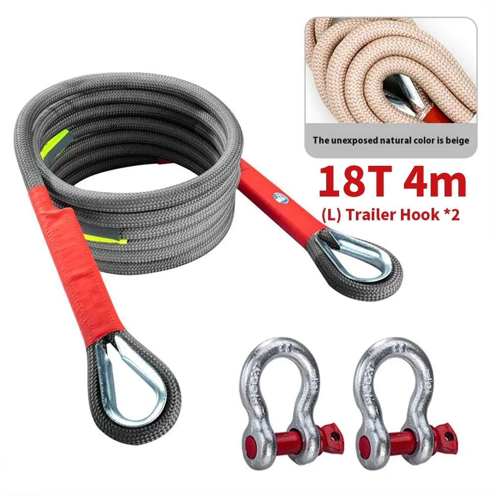 New Car Towing Rope Off-road V - огляд і ціна Rescue Rope Throw