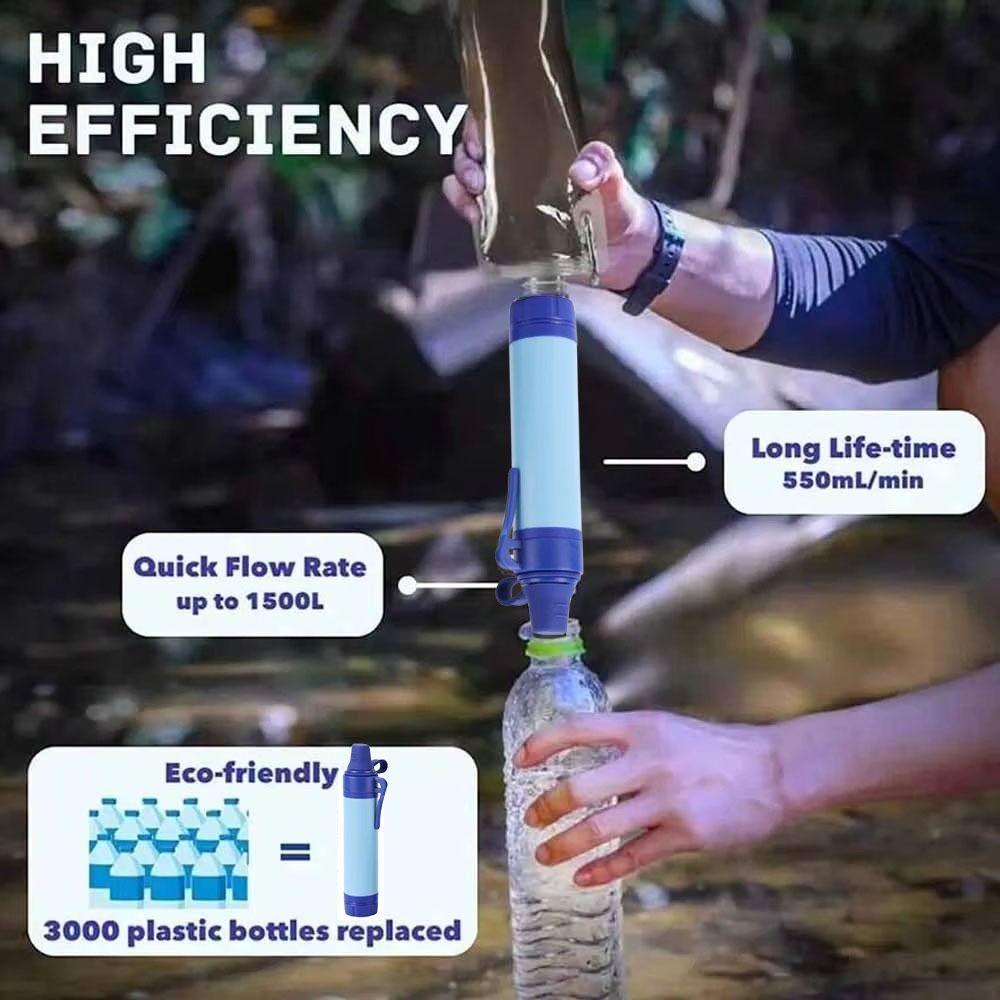 Mini Mini Water Filter Straw P - огляд і ціна Water Purification Straw