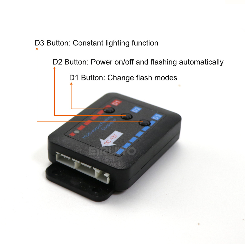 4x 3 LED Grill Car LED Strobe  - огляд і ціна Sos Light Strobe